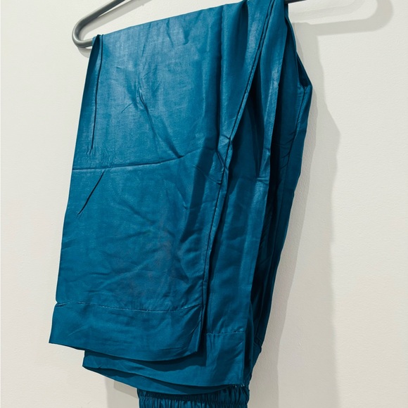 Blue Embroidered Kurta Set/ salwar kameez/ co-ord set - Picture 5 of 5